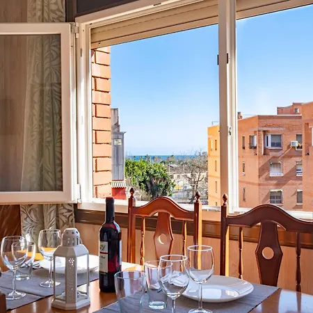 5 Min To The Sea And 15 Min To Barcelona Center Apartman Sant Adria de Besos